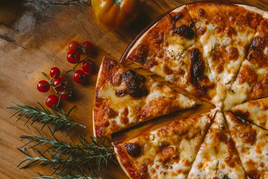 Pizza à la truffe